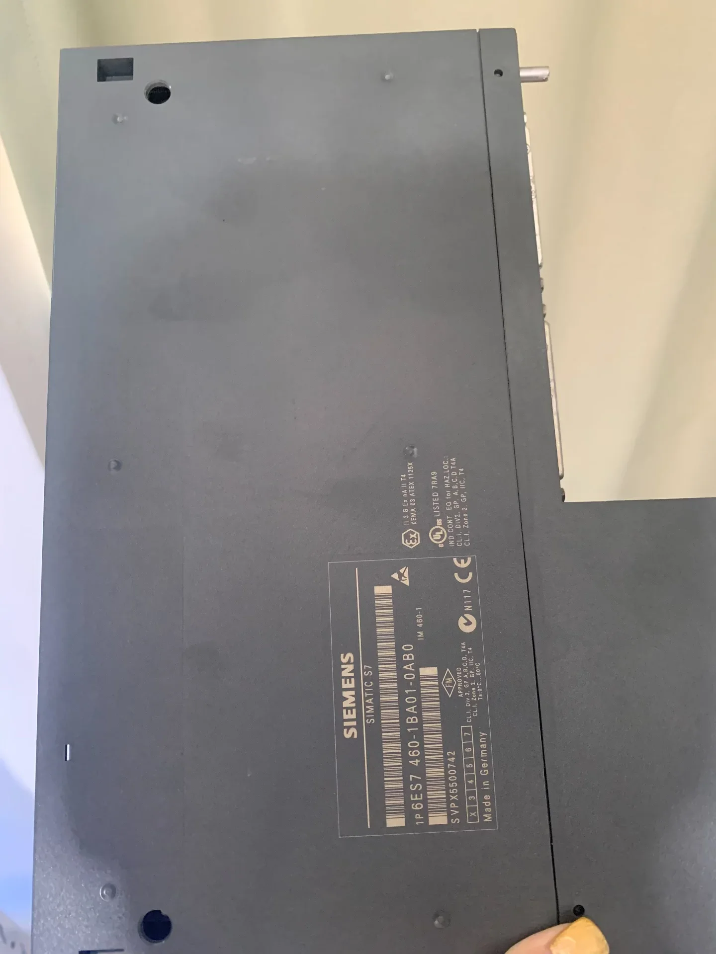 Siemens 6ES7460-1BA01-0AB0 Industrial Automation Component product photo 1
