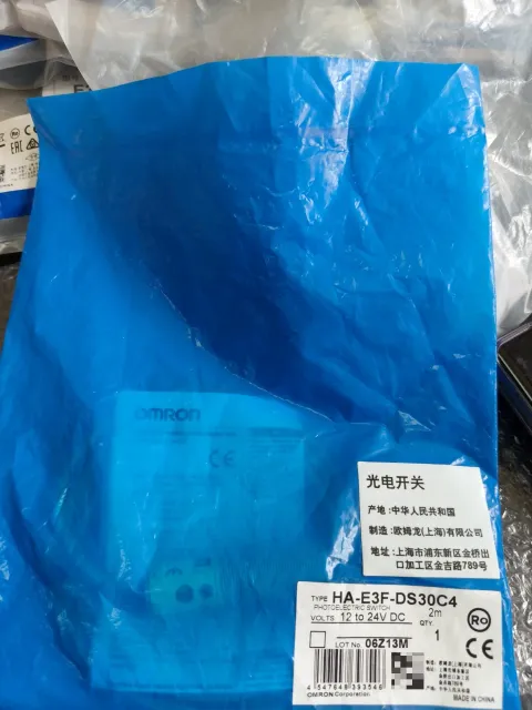 Omron-labeled HA-E3F-DS30C4 Industrial Sensor product photo 2