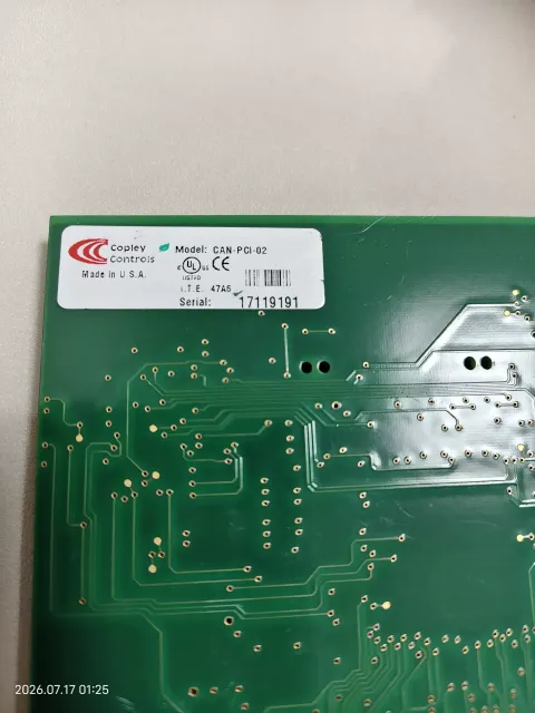 Copley Controls CAN-PCI-02 Industrial Automation Component product photo 4