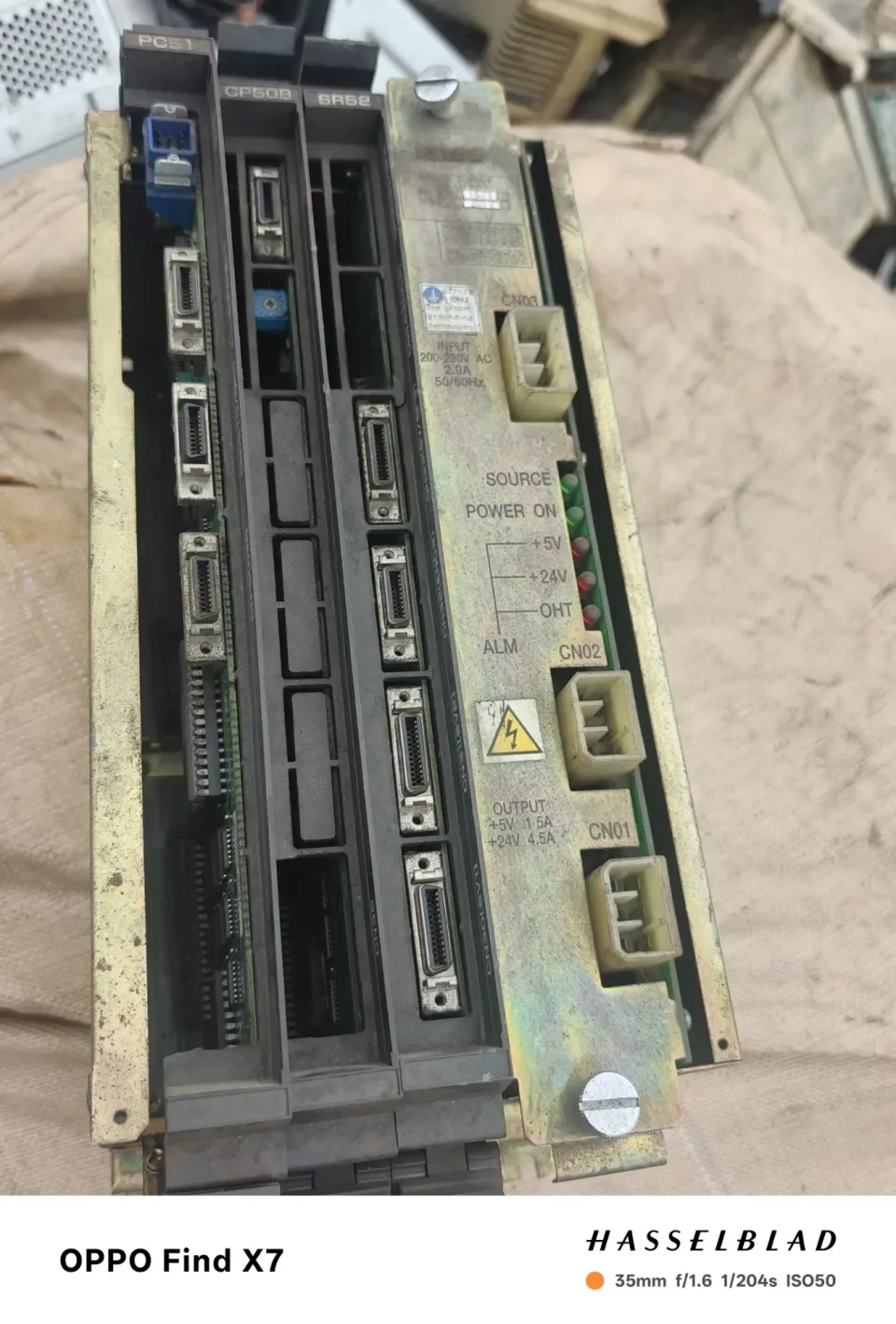 White Label Yaskawa JANCD mixed board lot: JANCD-PC51 REV.E / JANCD-CP50B REV.E / JANCD-SR52-1 REV.D Industrial Control Board product photo 1