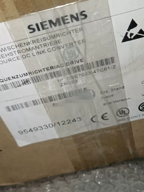 Siemens 6SE7023-4TC61-Z Industrial Automation Component product photo 9