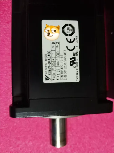 Yaskawa SGMJV-04A3A6C Motor & Drive Component product photo 1