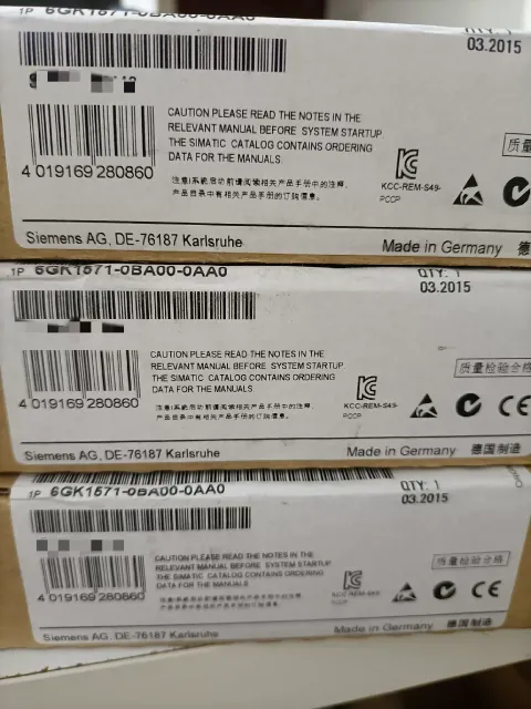 Siemens 6GK1571-0BA00-0AA0 Industrial Automation Component — product photo 2 of 3