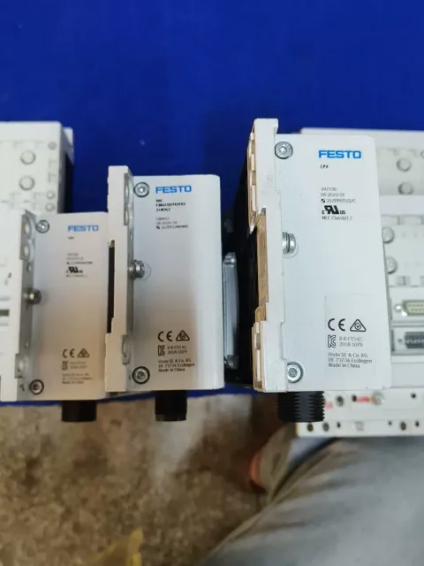 Festo CPX-FB23-24 + CPX-CTEL-4-M12-5POL + CPX-GE-EV I/O Module product photo 6