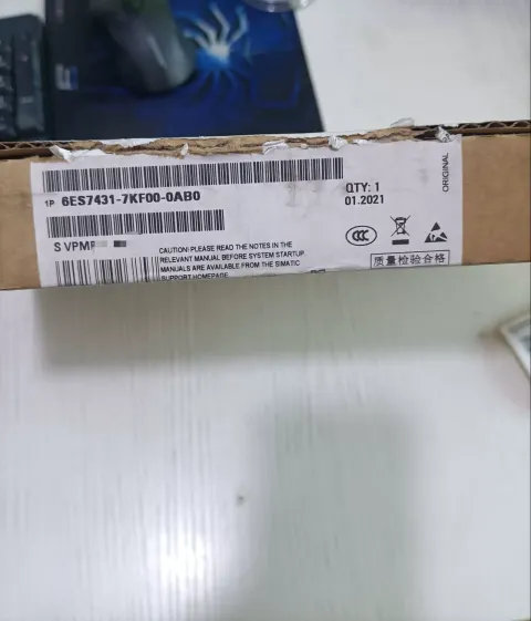 Siemens 6ES7 431-7KF00-0AB0 Industrial Automation Component product photo 1