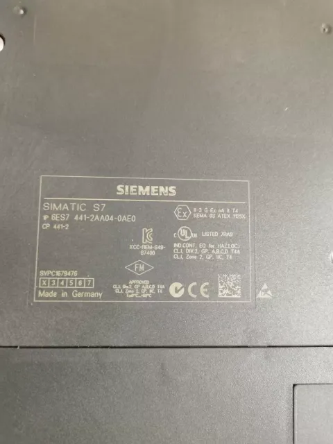 Siemens 6ES7441-2AA04-0AE0 Industrial Automation Component product photo 3
