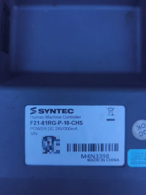 SYNTEC F21-81RG-P-10-CHS Industrial Control Board product photo 4
