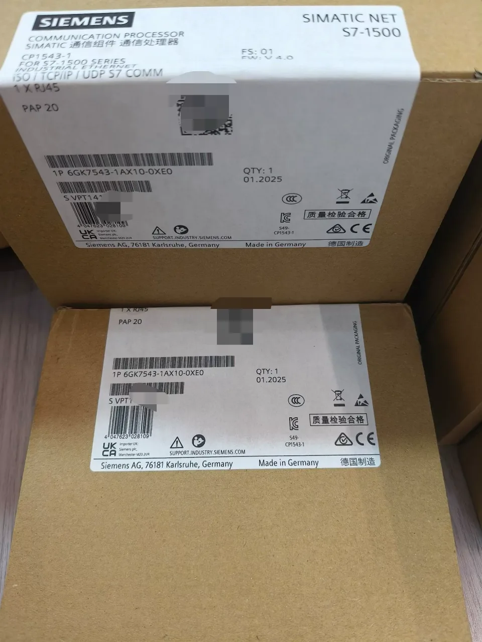 Siemens 6GK7543-1AX10-0XE0 Industrial Automation Component — product photo 1 of 3
