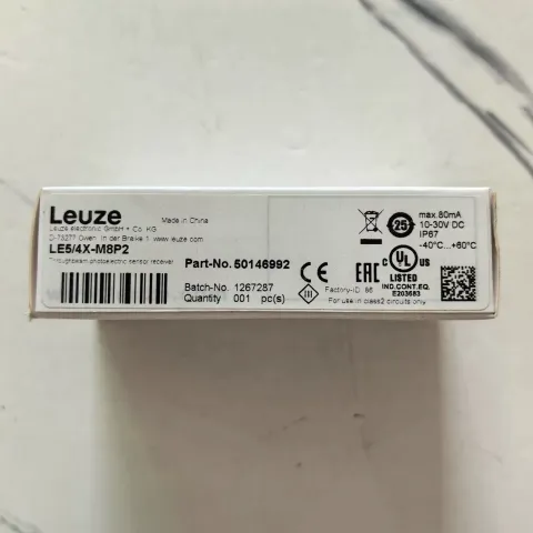 Leuze electronic LE5/4X-M8P2 Industrial Sensor product photo 1