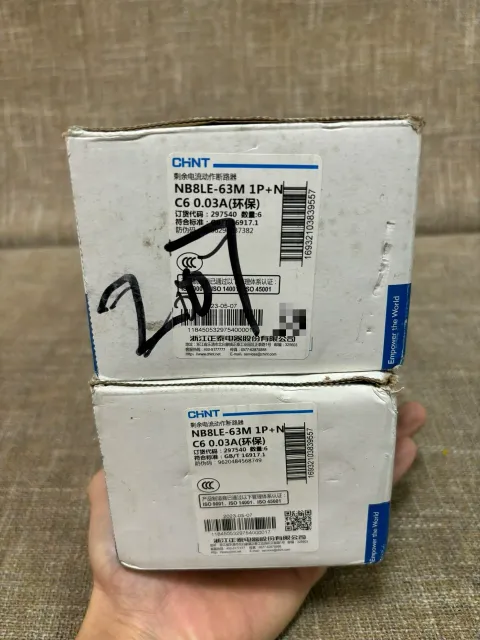 White Label NB8LE-63M 1P+N C6 0.03A Industrial Automation Component product photo 2