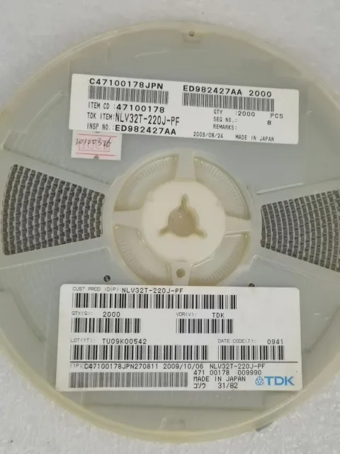 TDK NLV32T-220J-PF Industrial Automation Component product photo 2