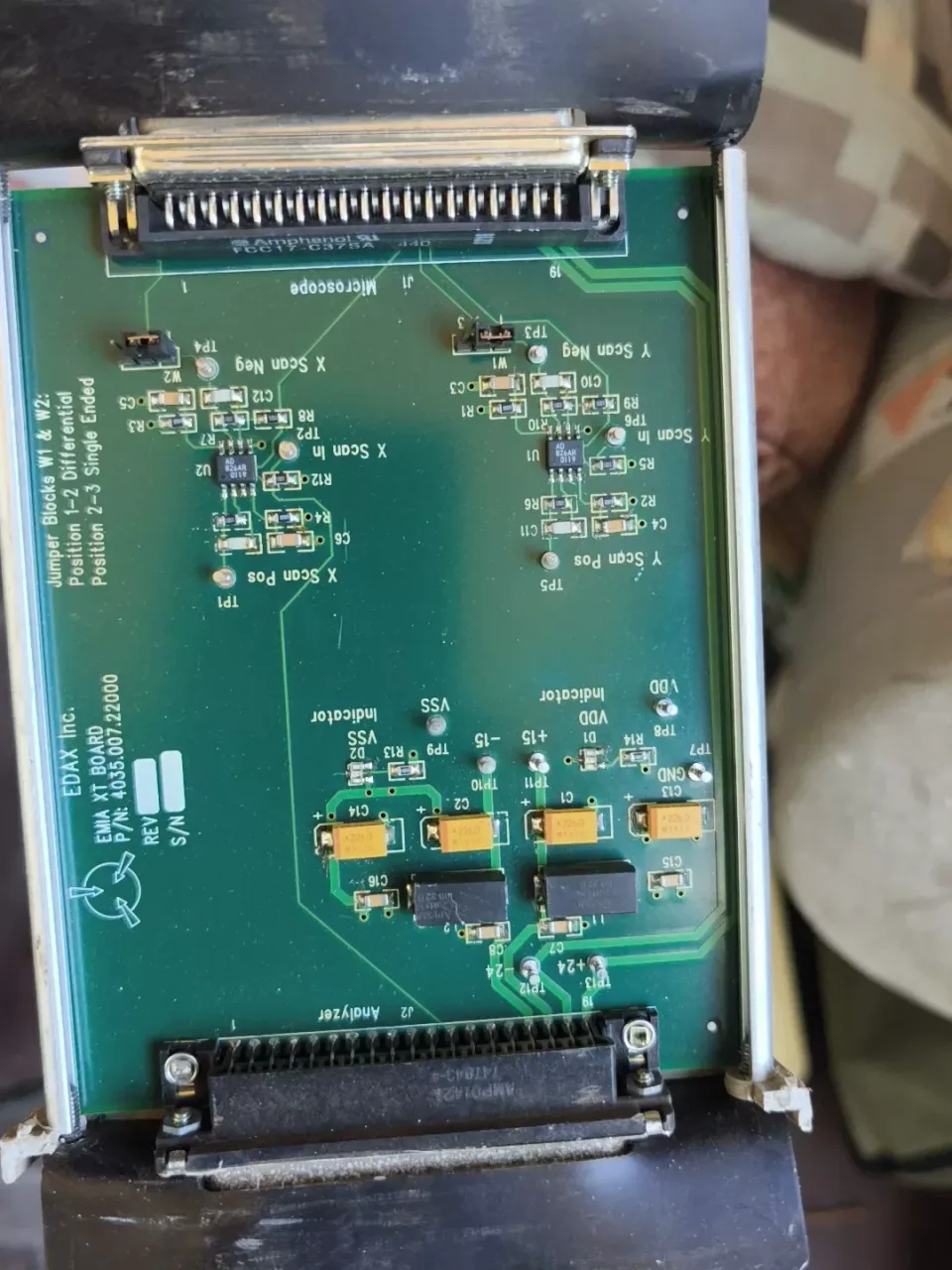 EDAX 4035.007.22000 Industrial Control Board product photo 1