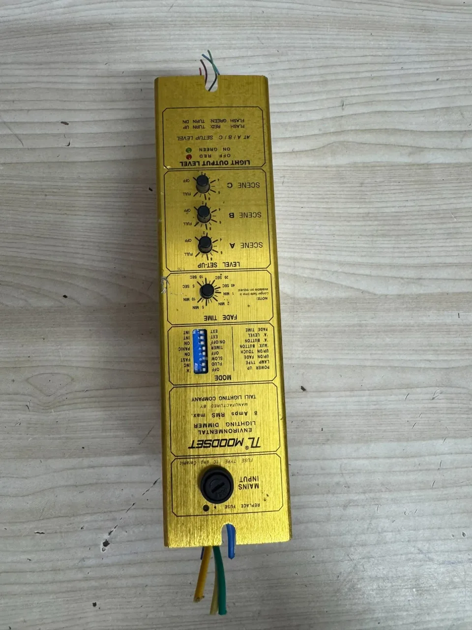 Taill Lighting Company TL MOODSET-2 Industrial Control Board product photo 1