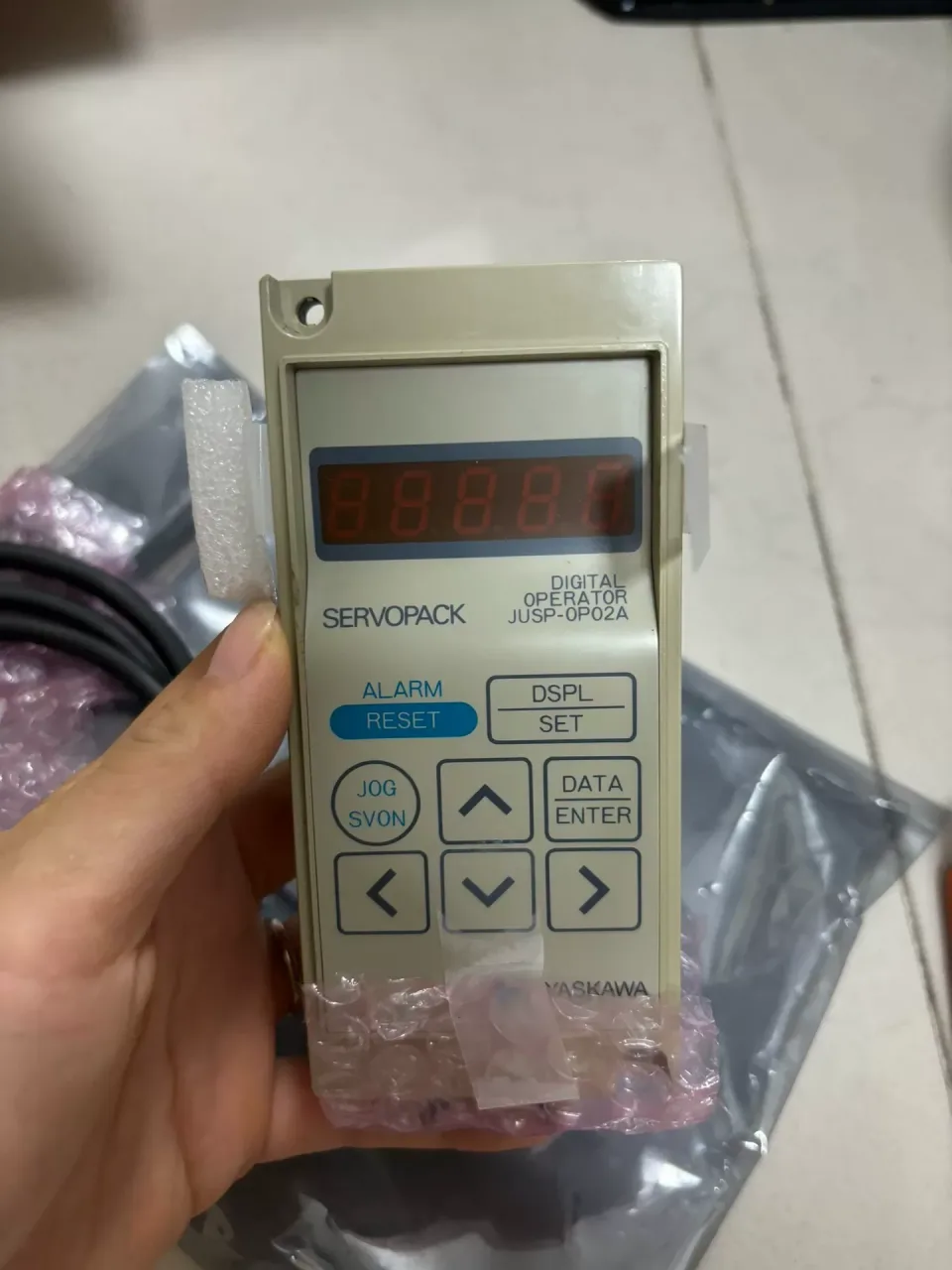 Yaskawa JUSP-OP02A Motor & Drive Component — product photo 1 of 8