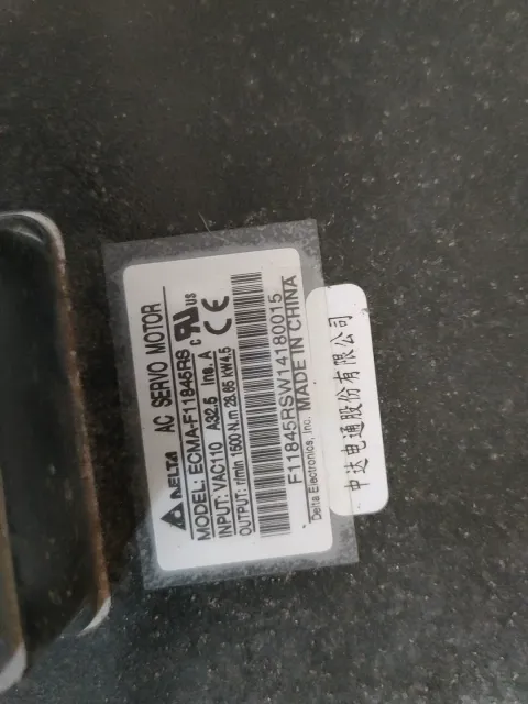 Delta ASD-A2-4533-L; ECMA-F11845RS Motor & Drive Component product photo 5