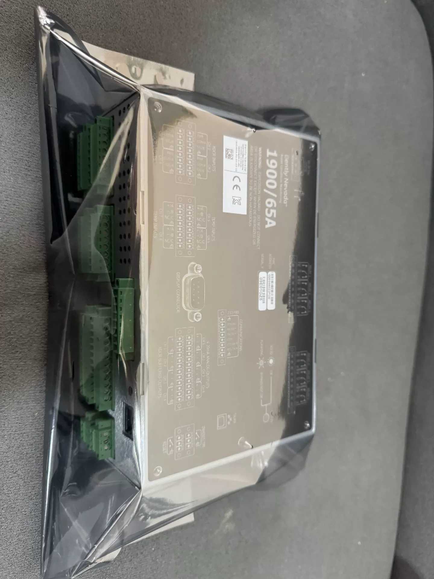 Bently Nevada 1900/65A Industrial Automation Component product photo 1