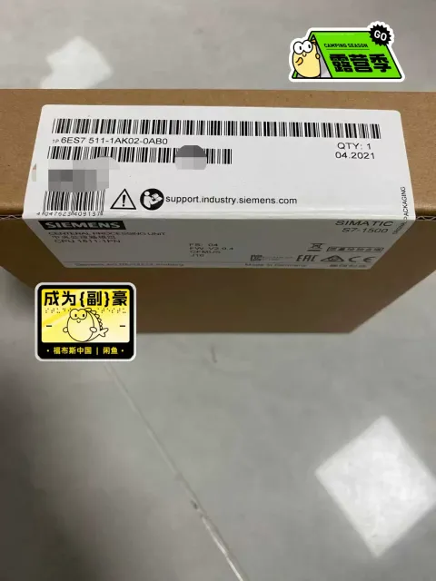 Siemens 6ES7511-1AK02-0AB0 Industrial Automation Component product photo 1