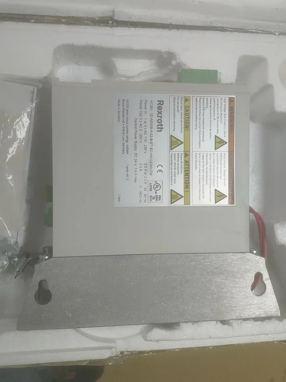 Bosch Rexroth HCS01.1E-W0009-A-02-B-ET-EC-NN-L3-NN-FW Motor & Drive Component product photo 1