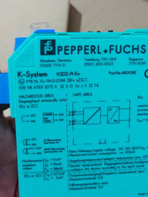 Pepperl+Fuchs KSD2-FI-Ex / 48008S Industrial Automation Component — product photo 13 of 18