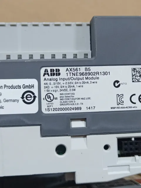ABB AX561 / 1TNE968902R1301 Industrial Automation Component product photo 3