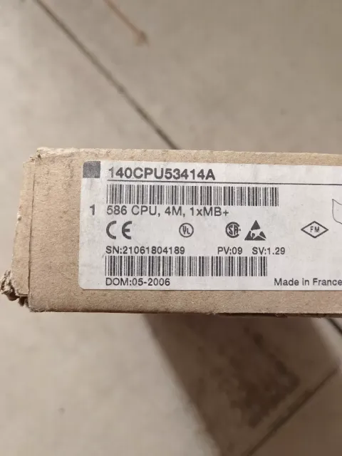Schneider Electric 140CPU53414A Industrial Automation Component — product photo 9 of 16