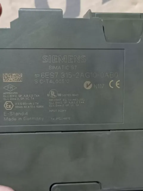 Siemens 6ES7315-2AG10-0AB0 Industrial Automation Component — product photo 8 of 13