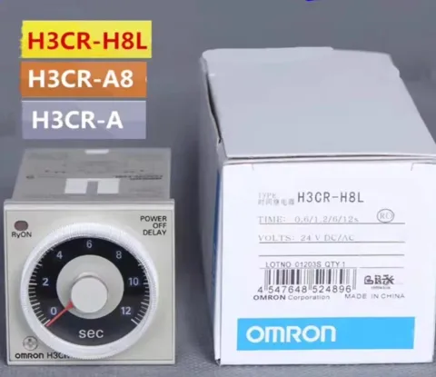 Omron H3CR-H8L 24V DC/AC Power Electronics Module product photo 2