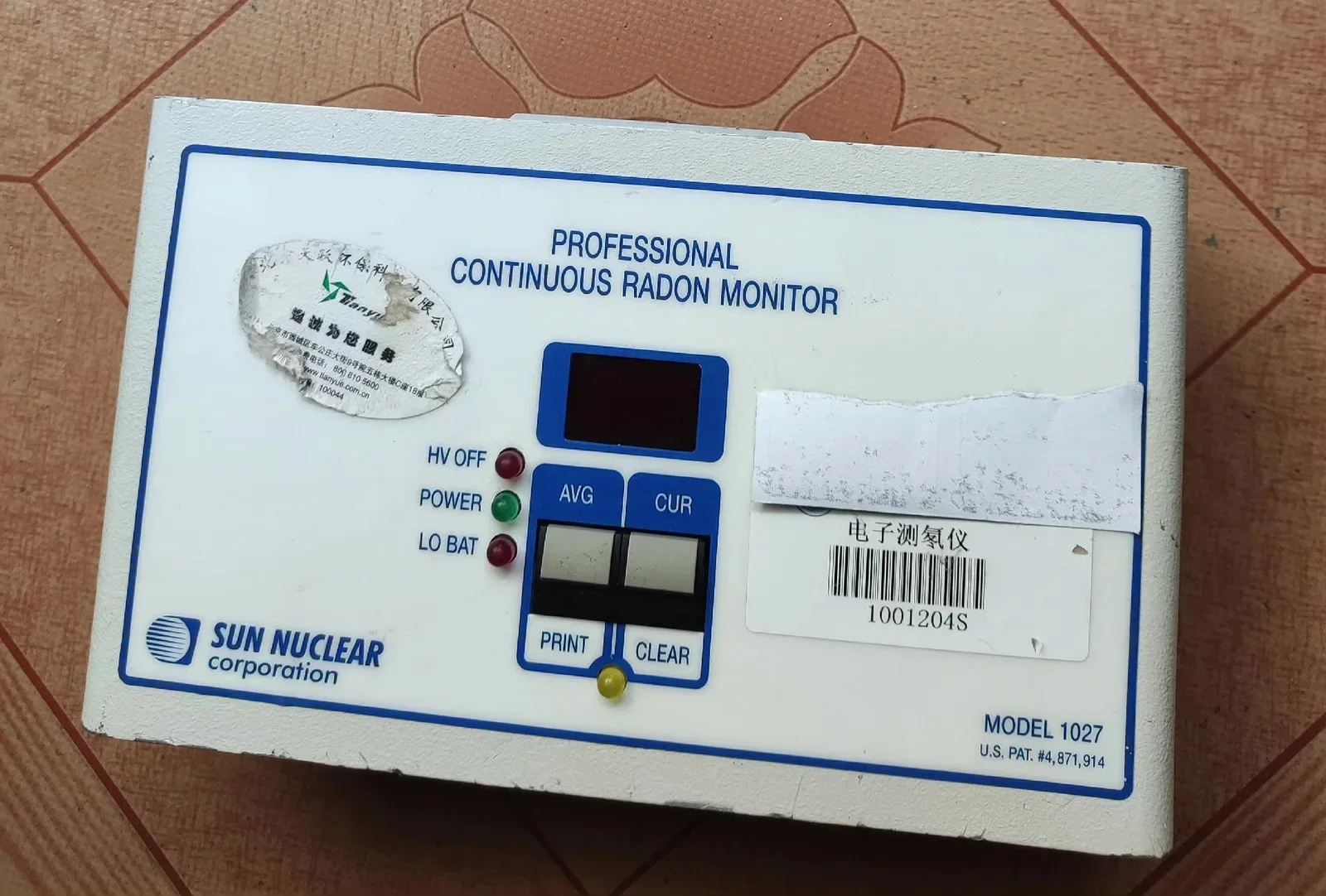 SUN NUCLEAR 102730 Industrial Automation Component product photo 1