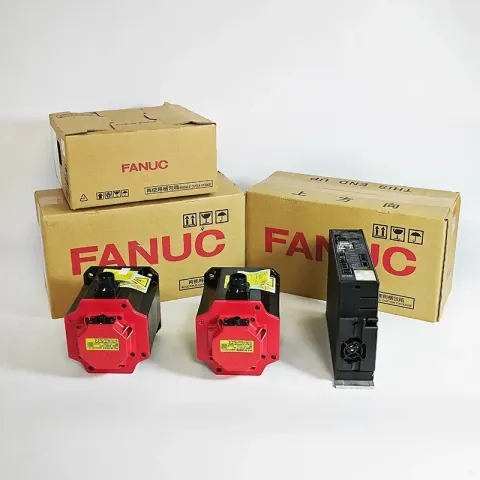 FANUC A06B-6600-H201 + A06B-3082-B100 Motor & Drive Component product photo 4