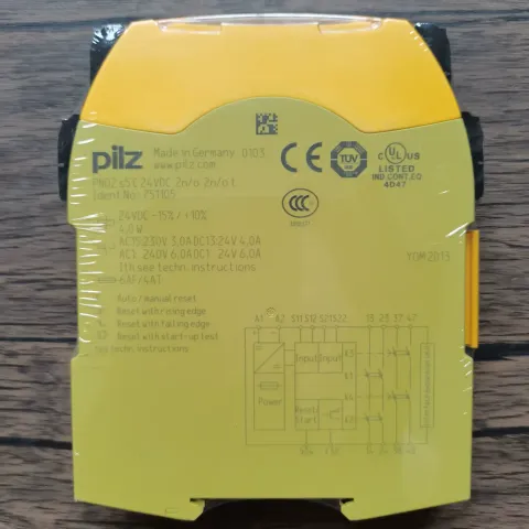 Pilz PNOZ s5 C 24VDC 2n/o 2n/o t Industrial Relay product photo 2