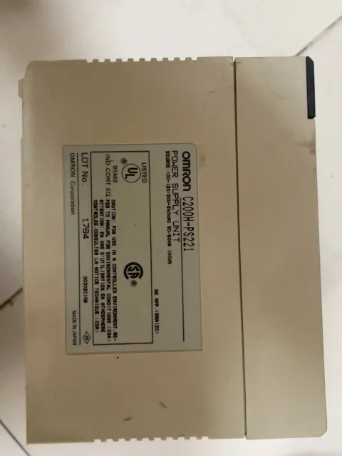 Omron C200H-PS221 Power Electronics Module product photo 1
