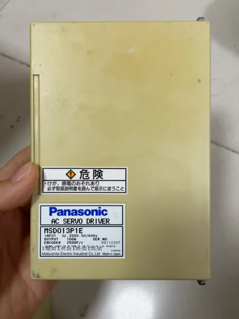 Panasonic MSD013P1E Motor & Drive Component product photo 2