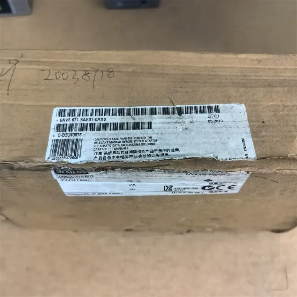 Siemens 6AV6671-5AE01-0AX0 Industrial Automation Component product photo 1