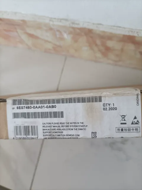 Siemens 6ES7460-0AA01-0AB0 Industrial Automation Component product photo 1