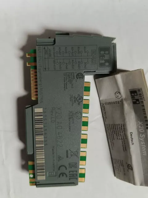 B&R X20AO4622 Industrial Automation Component — product photo 3 of 11