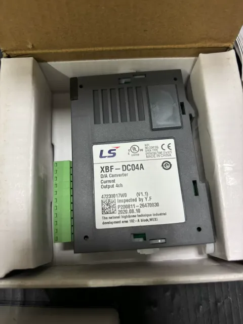 LS Electric XBF-AD08A; XBF-DC04A; XBF-RD04A PLC Module product photo 2