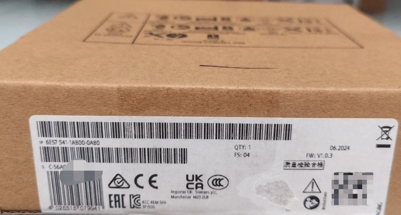 Siemens 6ES7541-1AB00-0AB0 Industrial Automation Component product photo 1