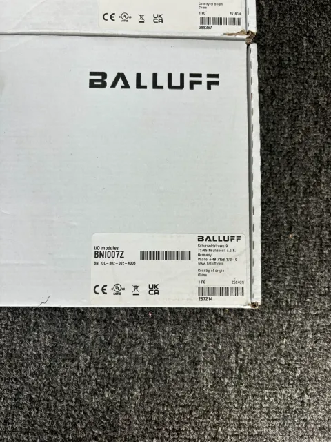 Balluff BNI00J0 + BNI007Z I/O Module product photo 2
