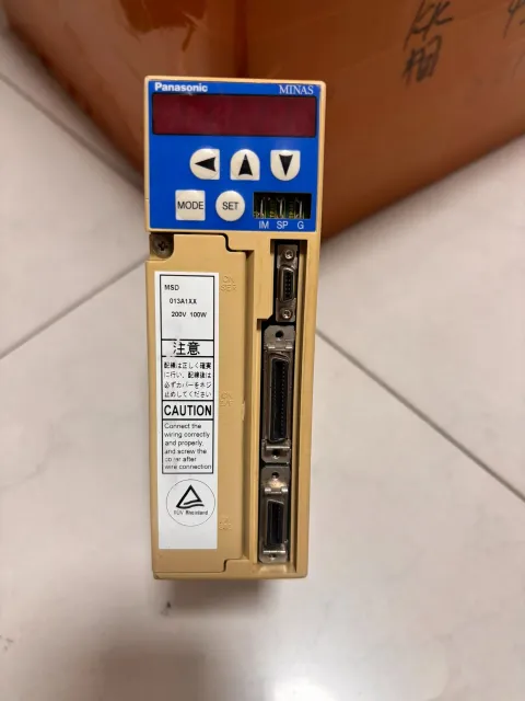 Panasonic MSD013A1XX Motor & Drive Component — product photo 3 of 6
