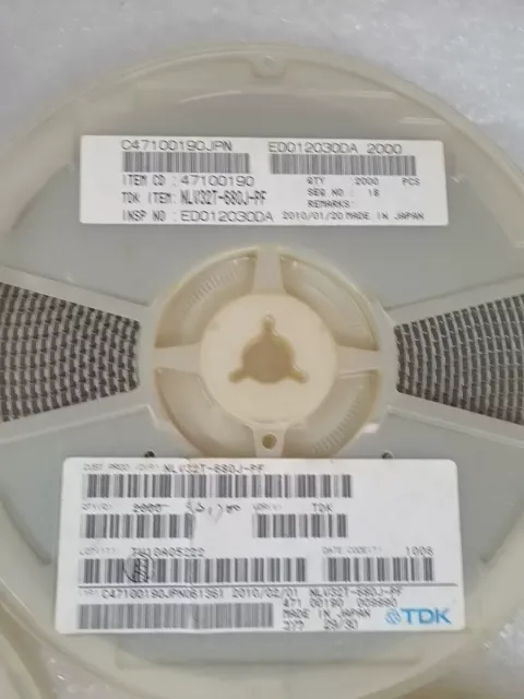TDK NLV32T-680J-PF; NLV32T-330J-PF; NLV32T-100J-PF Industrial Automation Component product photo 3