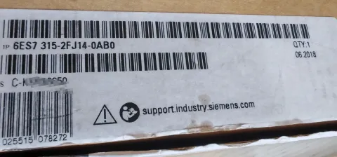 Siemens 6ES7315-2FJ14-0AB0 Industrial Automation Component — product photo 2 of 2