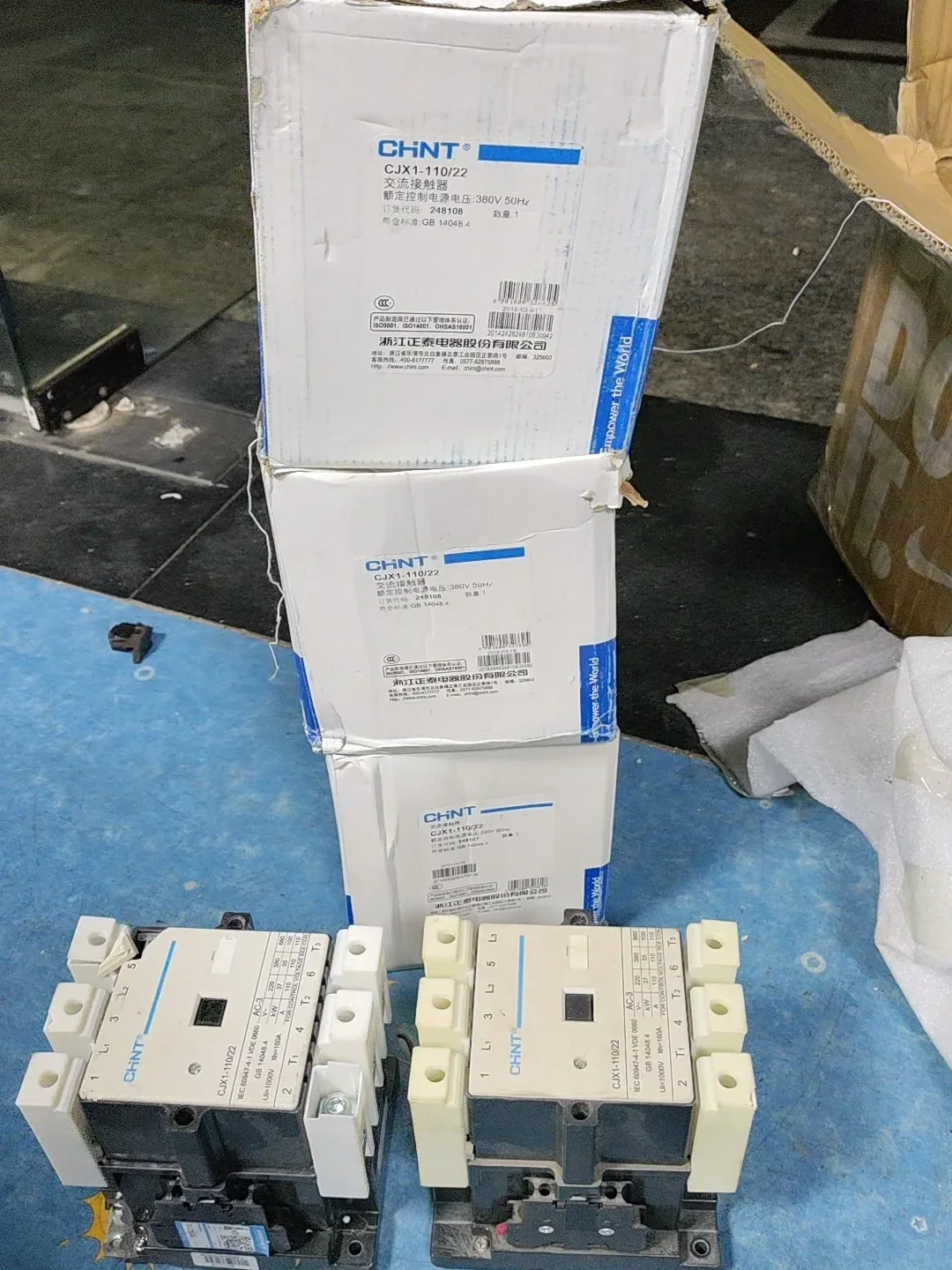 CHINT CJX1-110/22 Industrial Relay product photo 1