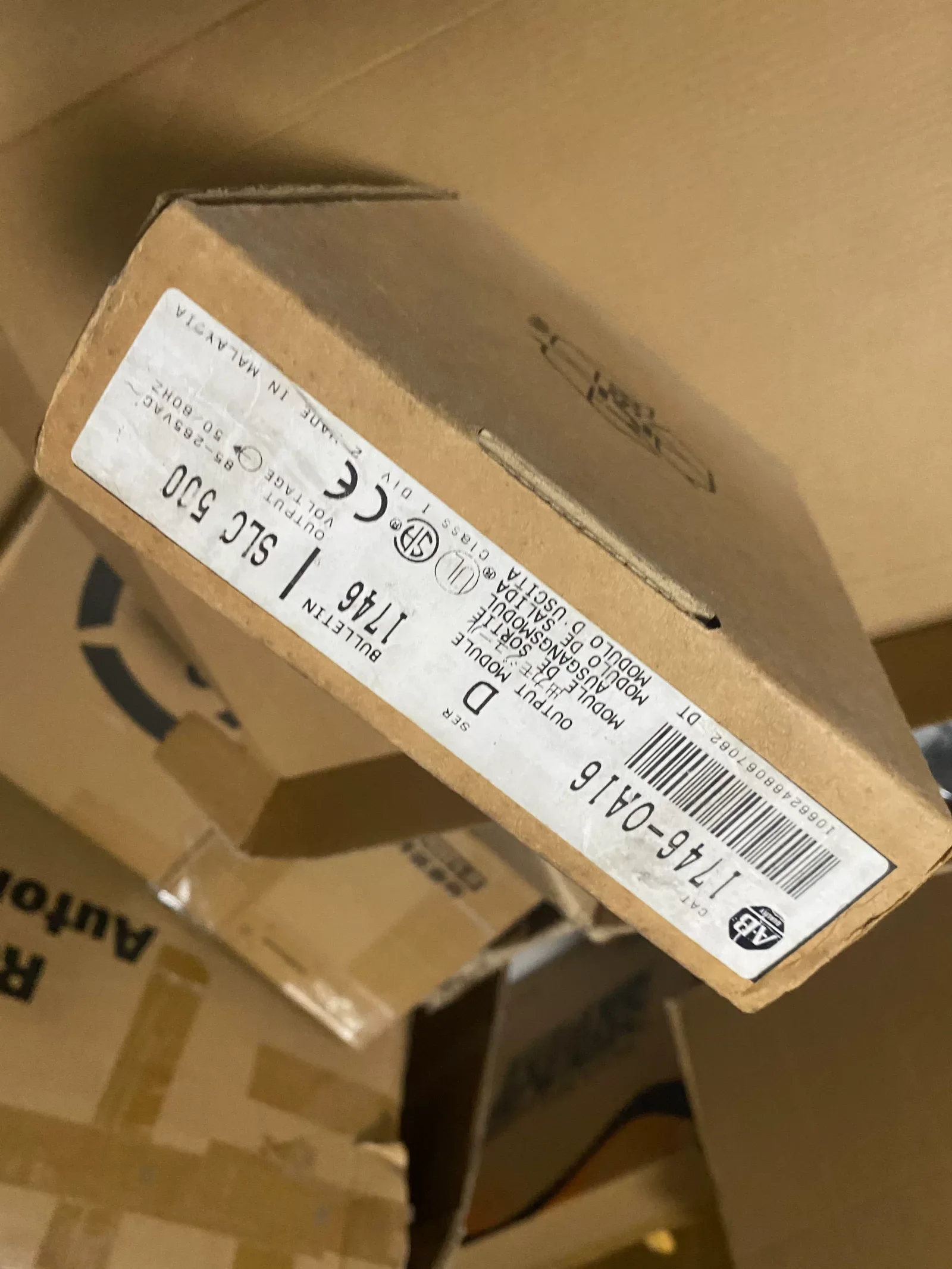 Allen-Bradley 1746-OA16 Series D Industrial Automation Component product photo 1