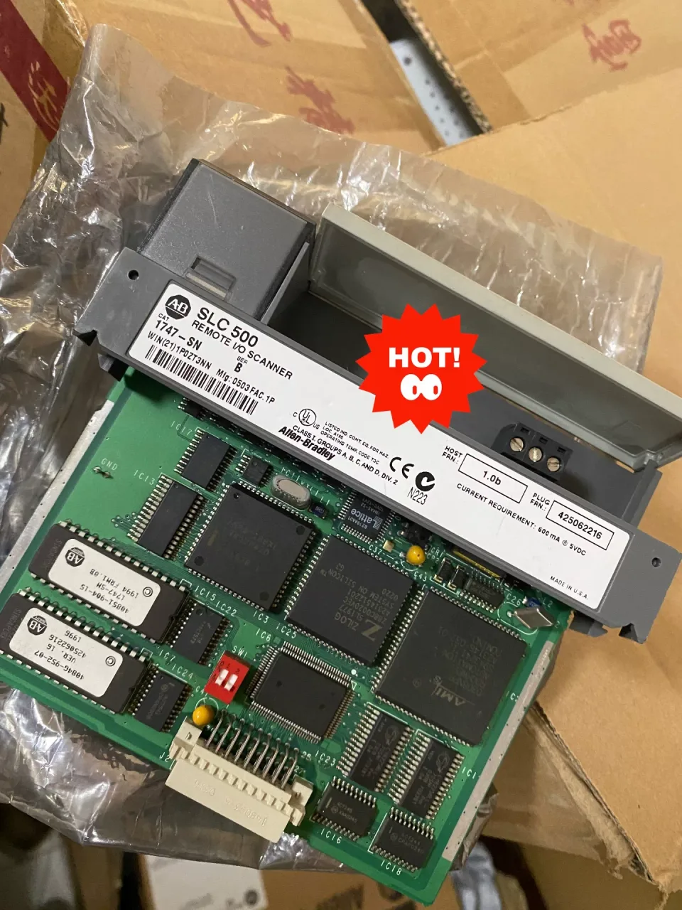Allen-Bradley / Rockwell Automation 1747-SN PLC Module product photo 1