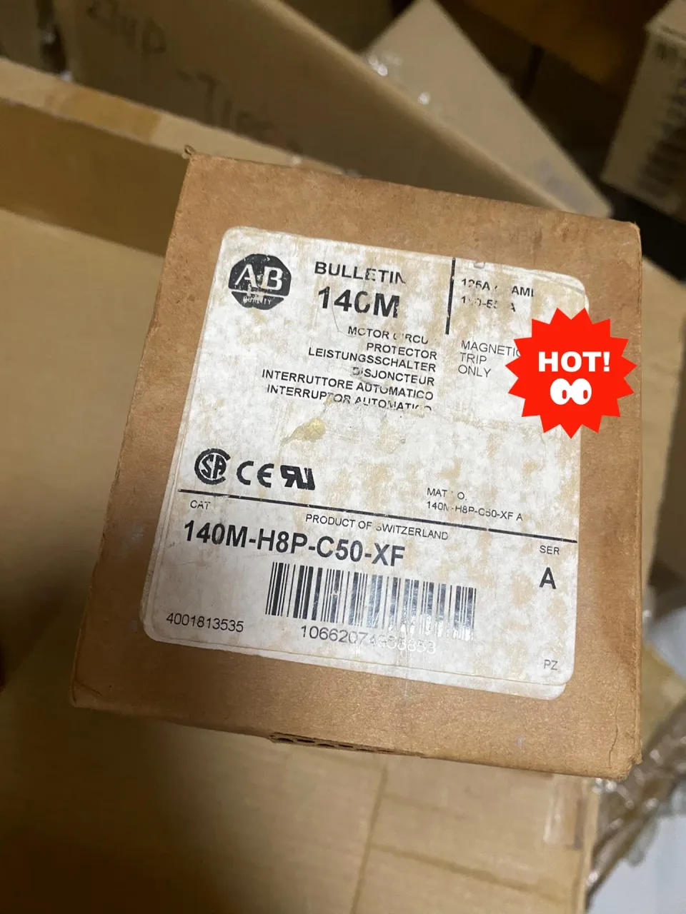 Unbranded Industrial 140M-H8P-C50-XF Series A Motor & Drive Component product photo 1