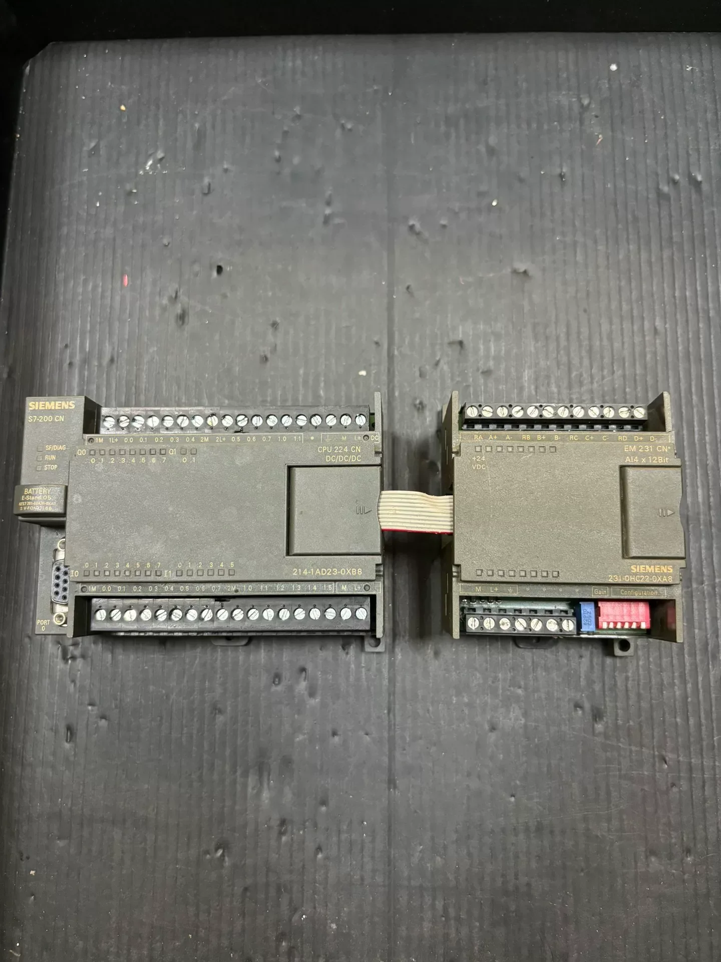 Siemens 6ES7 214-1AD23-0XB8; 6ES7 231-0HC22-0XA8 PLC Module product photo 1