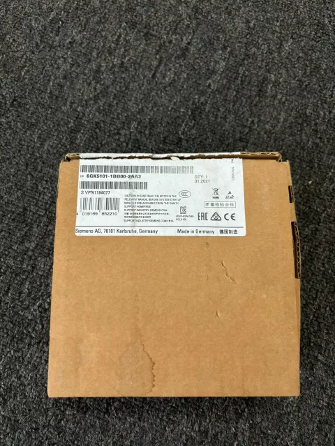 Siemens 6GK5101-1BB00-2AA3 Industrial Automation Component product photo 1