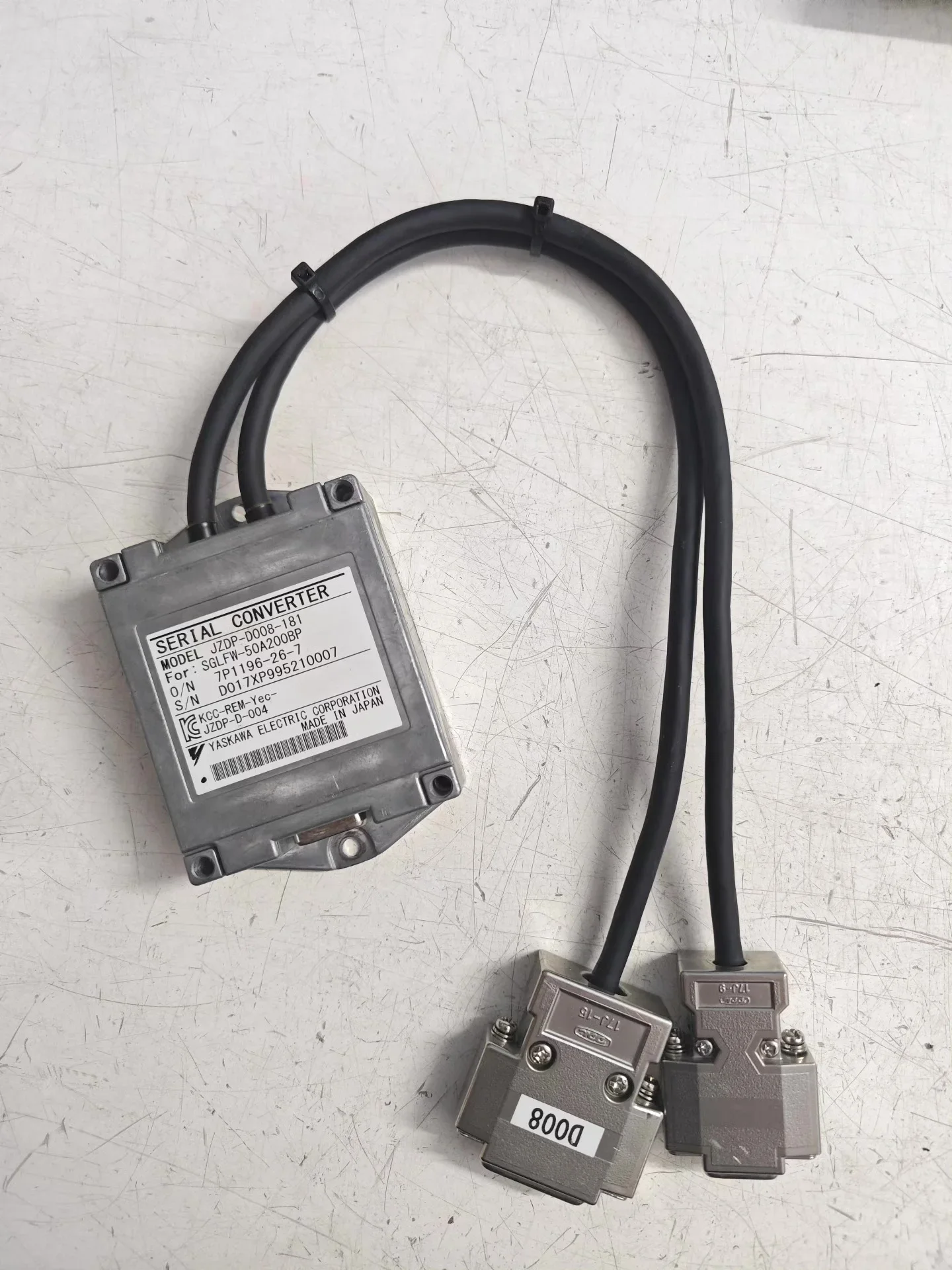 Yaskawa JZDP-D008-181 Motor & Drive Component product photo 1