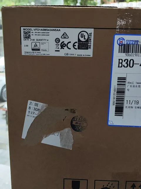 Delta VFD1A5MS43ANSAA Motor & Drive Component product photo 1