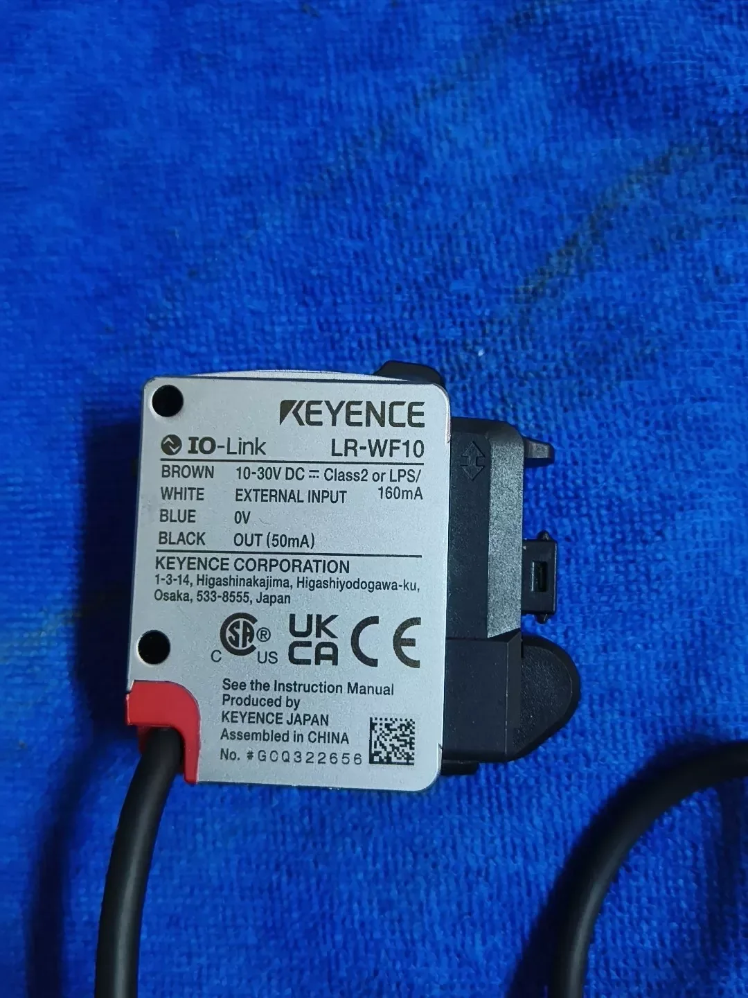 Keyence LR-WF10 Industrial Sensor product photo 1